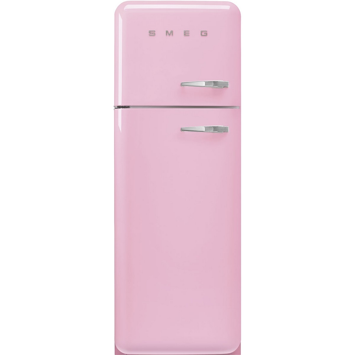 Frigorífico de 2 Portas Smeg Anni 50 FAB30LPK6 Ventilado com Abertura à Esquerda - Rosa Rosa-1
