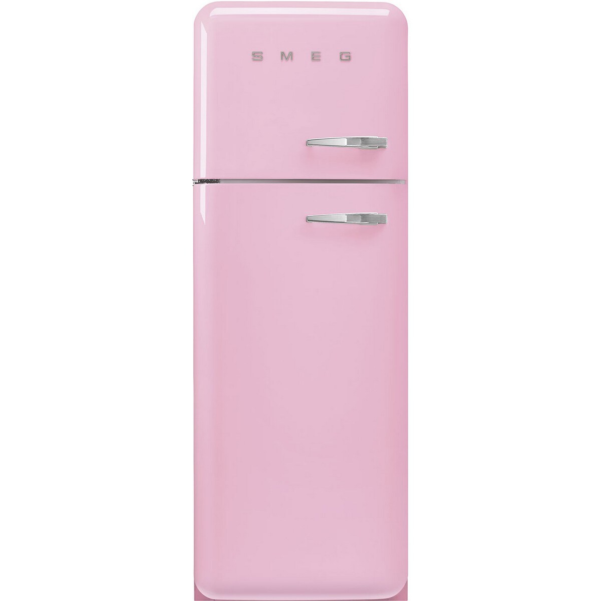 Frigorífico de 2 Portas Smeg Anni 50 FAB30LPK6 Ventilado com Abertura à Esquerda - Rosa Rosa-1