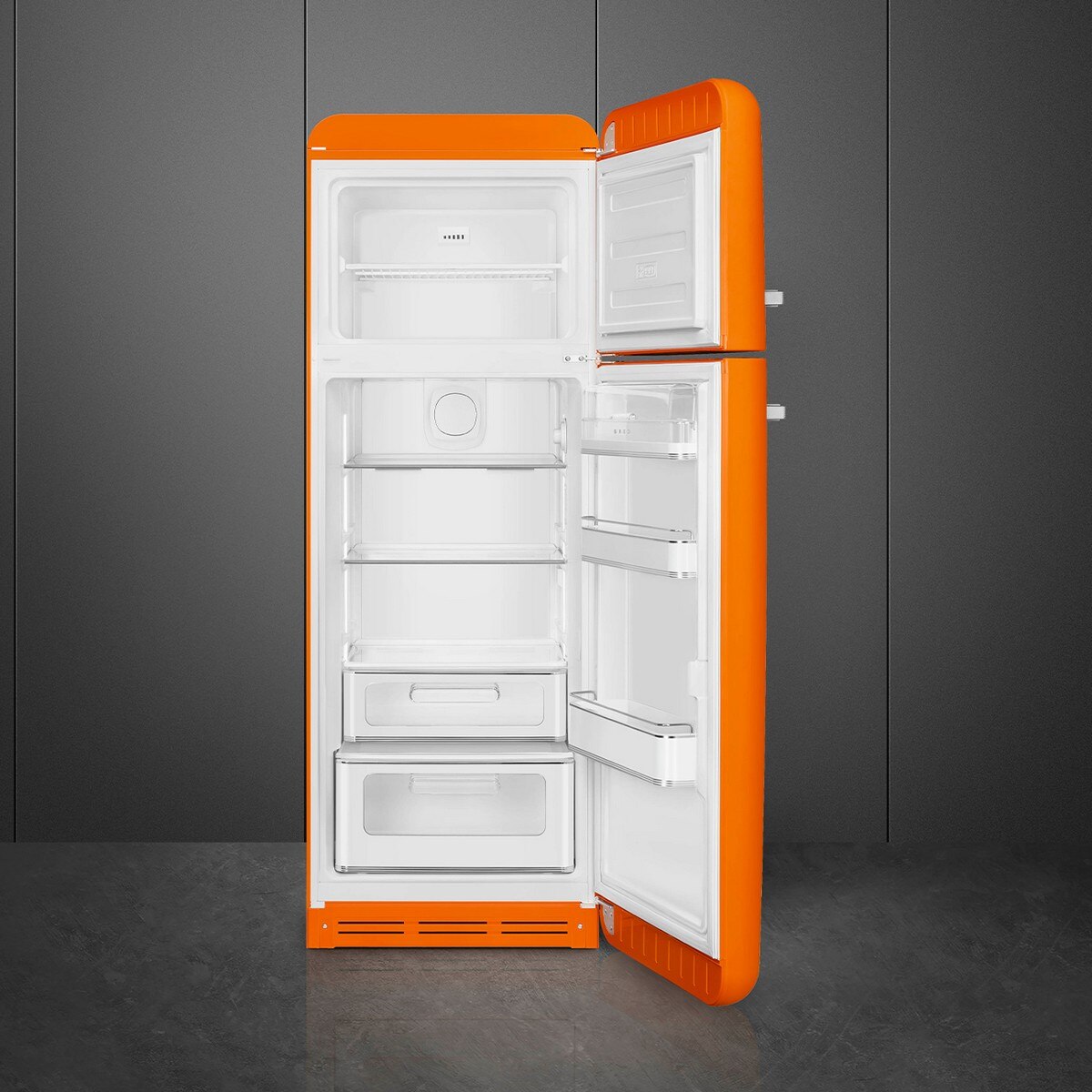 Frigorífico de 2 Portas Smeg Anni 50 FAB30ROR6 Ventilado com Abertura à Direita - Laranja Laranja-5