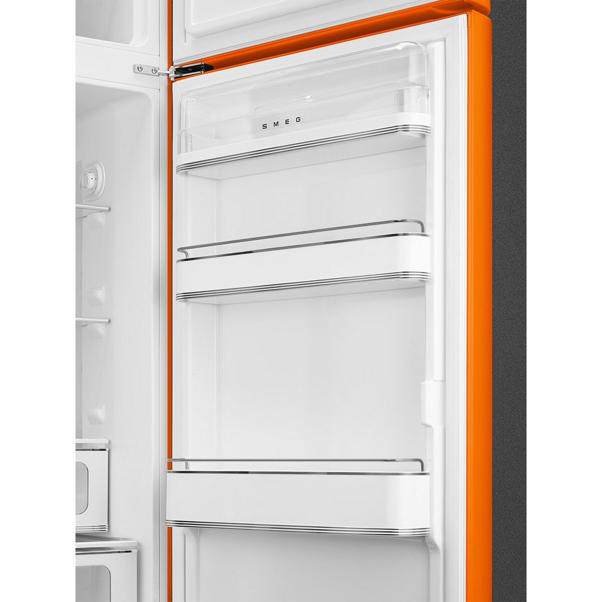 Frigorífico de 2 Portas Smeg Anni 50 FAB30ROR6 Ventilado com Abertura à Direita - Laranja Laranja-6