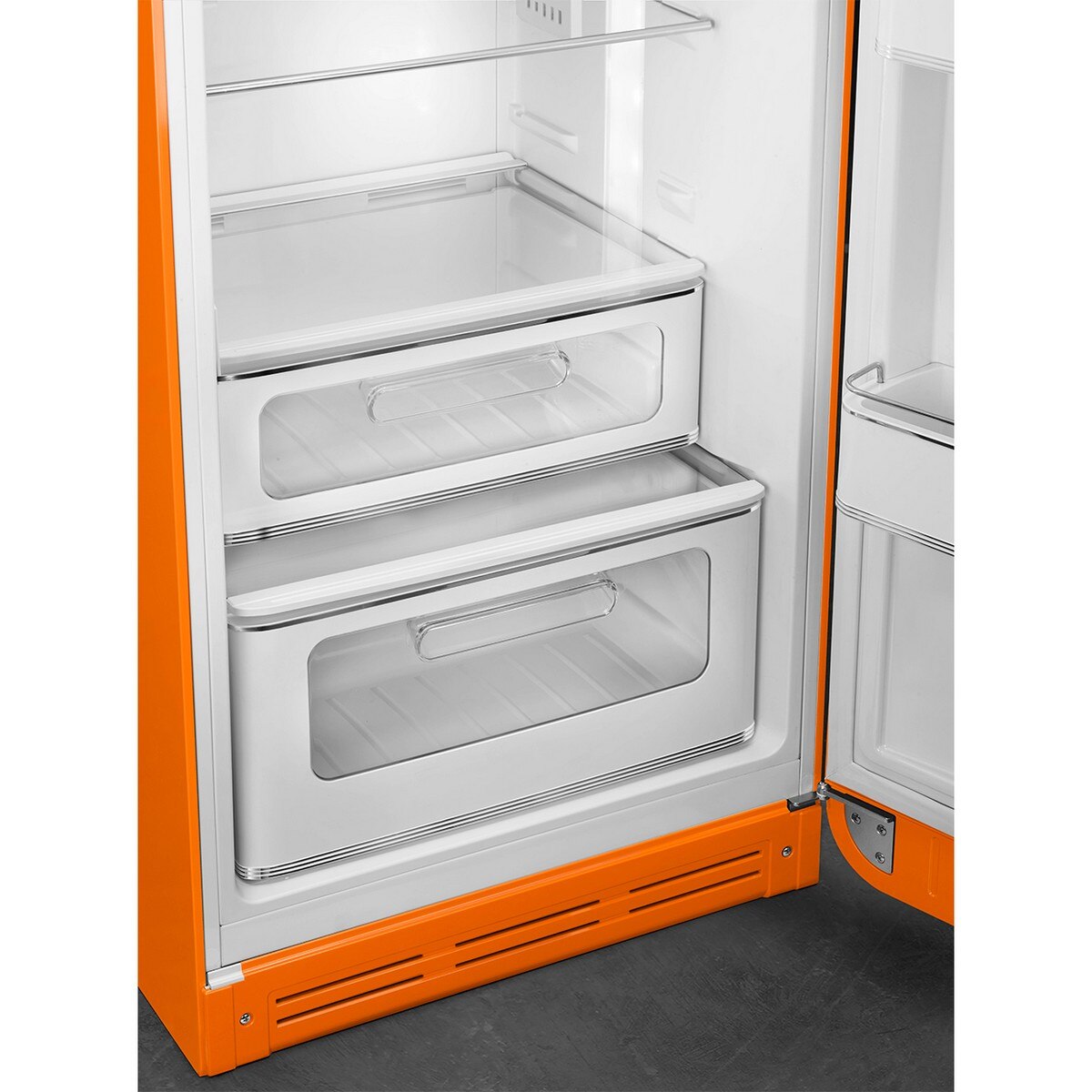 Frigorífico de 2 Portas Smeg Anni 50 FAB30ROR6 Ventilado com Abertura à Direita - Laranja Laranja-8