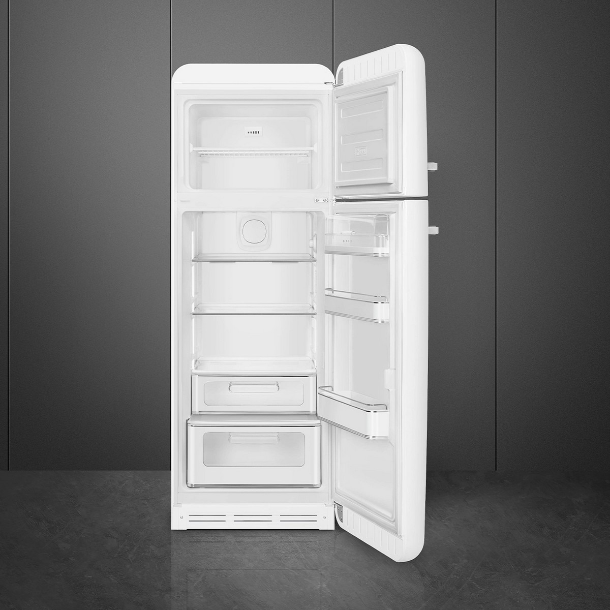 Frigorífico de 2 Portas Smeg Anni 50 FAB30RWH6 Ventilado com Abertura à Direita - Branco Branco-4