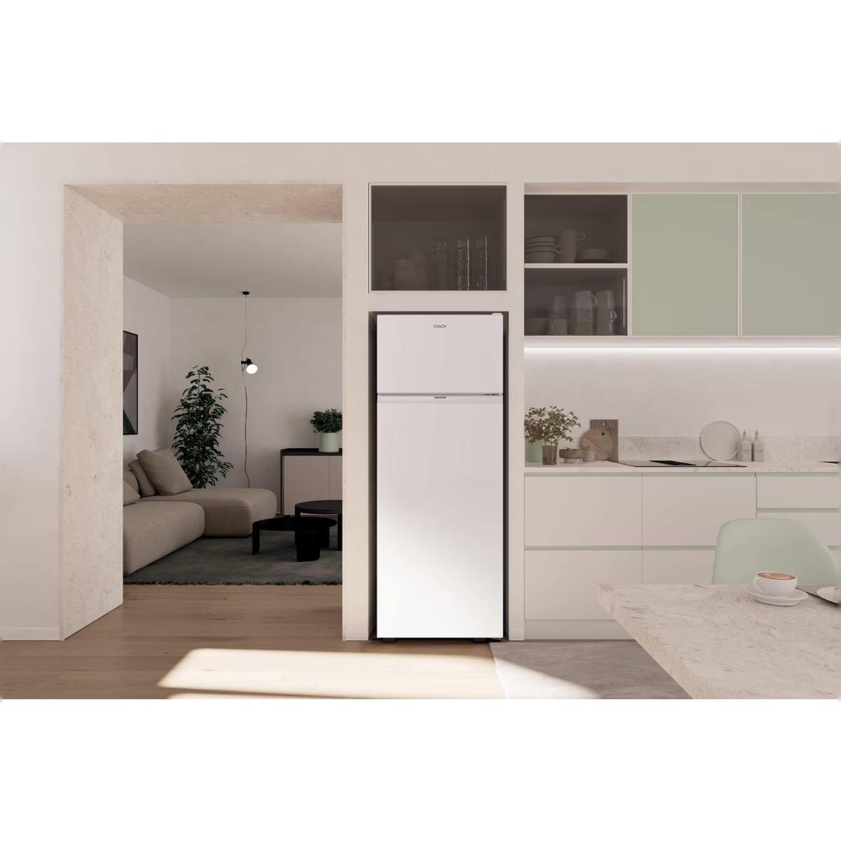 Frigorífico de 2 Portas Candy CNDQ2S514EX com Conteúdos Smart Branco-8