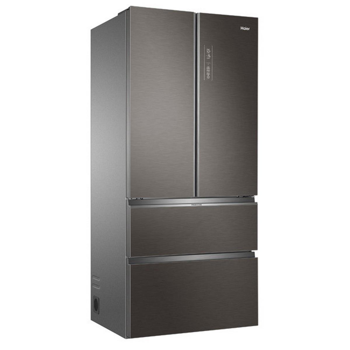 Frigorífico Americano Haier de 4 Portas FD 83 Série 7 HB18FGSAAA com Tecnologia Total No Frost e Proteção Antibacteriana ABT - Silver Titanium Vidro inox-4