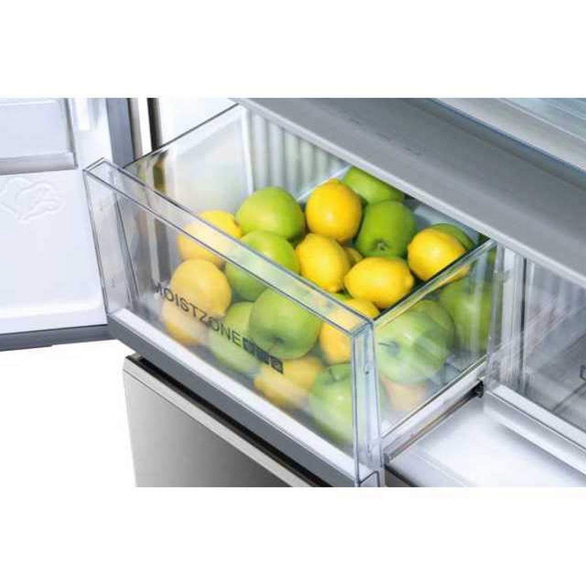 Frigorífico Americano Haier de 4 Portas FD 83 Série 7 HB18FGSAAA com Tecnologia Total No Frost e Proteção Antibacteriana ABT - Silver Titanium Vidro inox-5