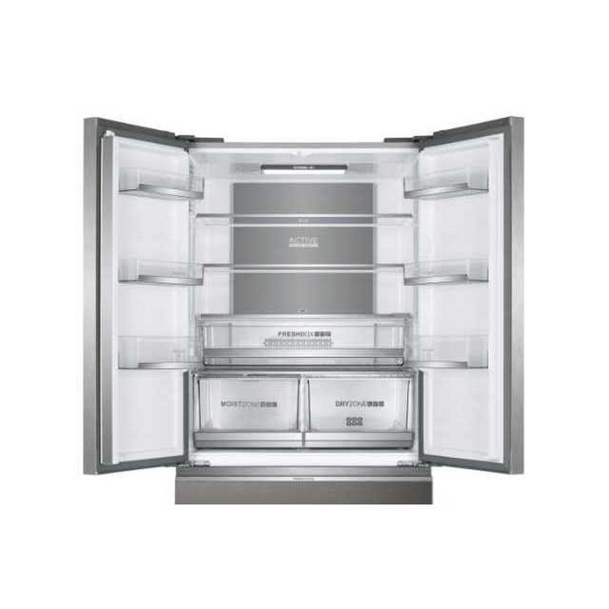 Frigorífico Americano Haier de 4 Portas FD 83 Série 7 HB18FGSAAA com Tecnologia Total No Frost e Proteção Antibacteriana ABT - Silver Titanium Vidro inox-6