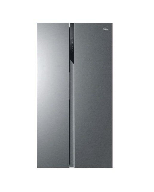 Imagem 0 de Frigorífico Side by Side Haier SBS 90 Série 3 HSR3918ENPG No Frost e Motor Inverter de 177,5 cm - Gentle Silver
