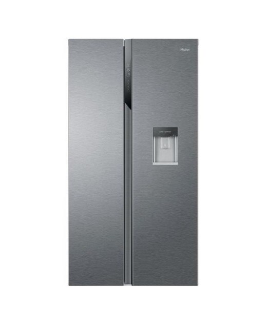 Imagem 0 de Frigorífico Side by Side Haier SBS 90 Série 3 HSR3918EWPG No Frost com Dispensador de Água e de 177,5 cm - Silver