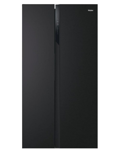 Imagem 0 de Frigorífico Side by Side Haier SBS 90 Série 33 HSR3918ENPB No Frost e de 177,5 cm - Preto