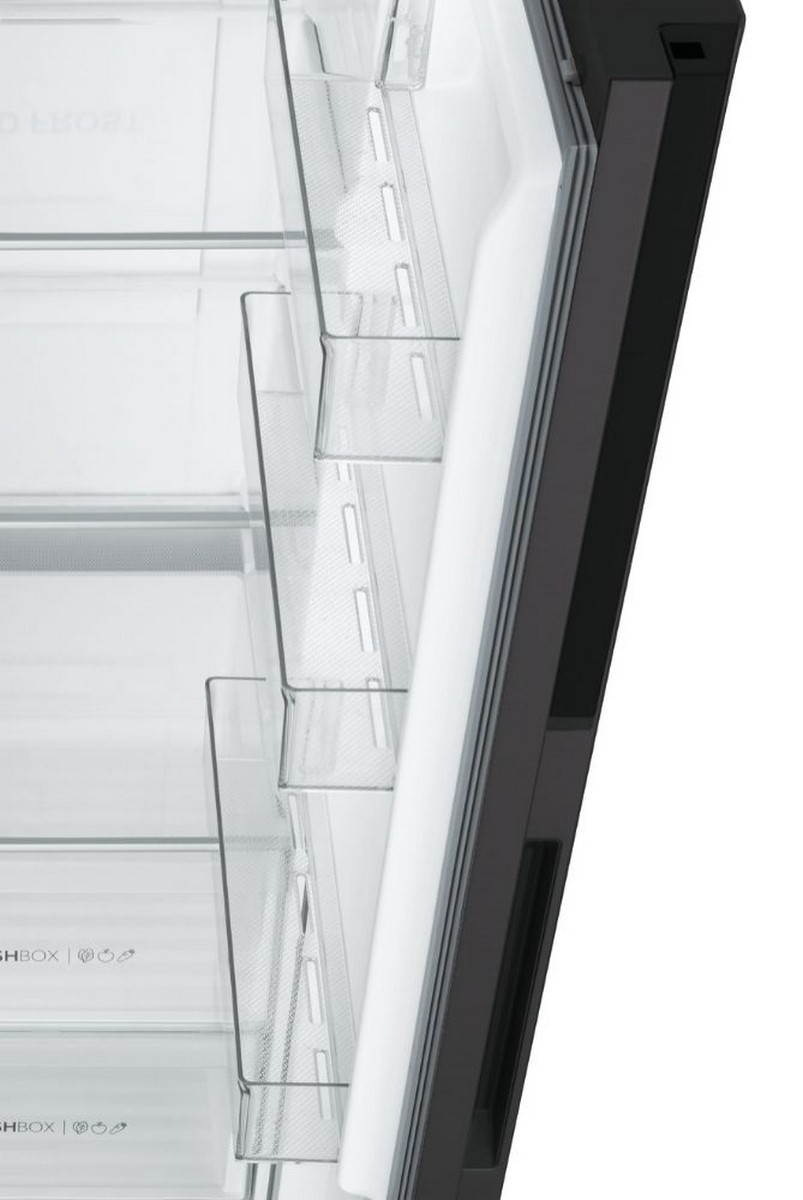 Frigorífico Side by Side Haier SBS 90 Série 33 HSR3918ENPB No Frost e de 177,5 cm - Preto Preto-5