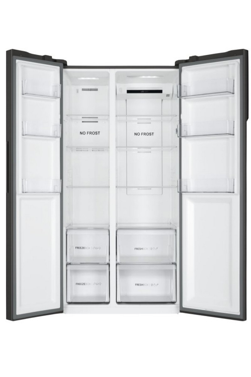 Frigorífico Side by Side Haier SBS 90 Série 33 HSR3918ENPB No Frost e de 177,5 cm - Preto Preto-7