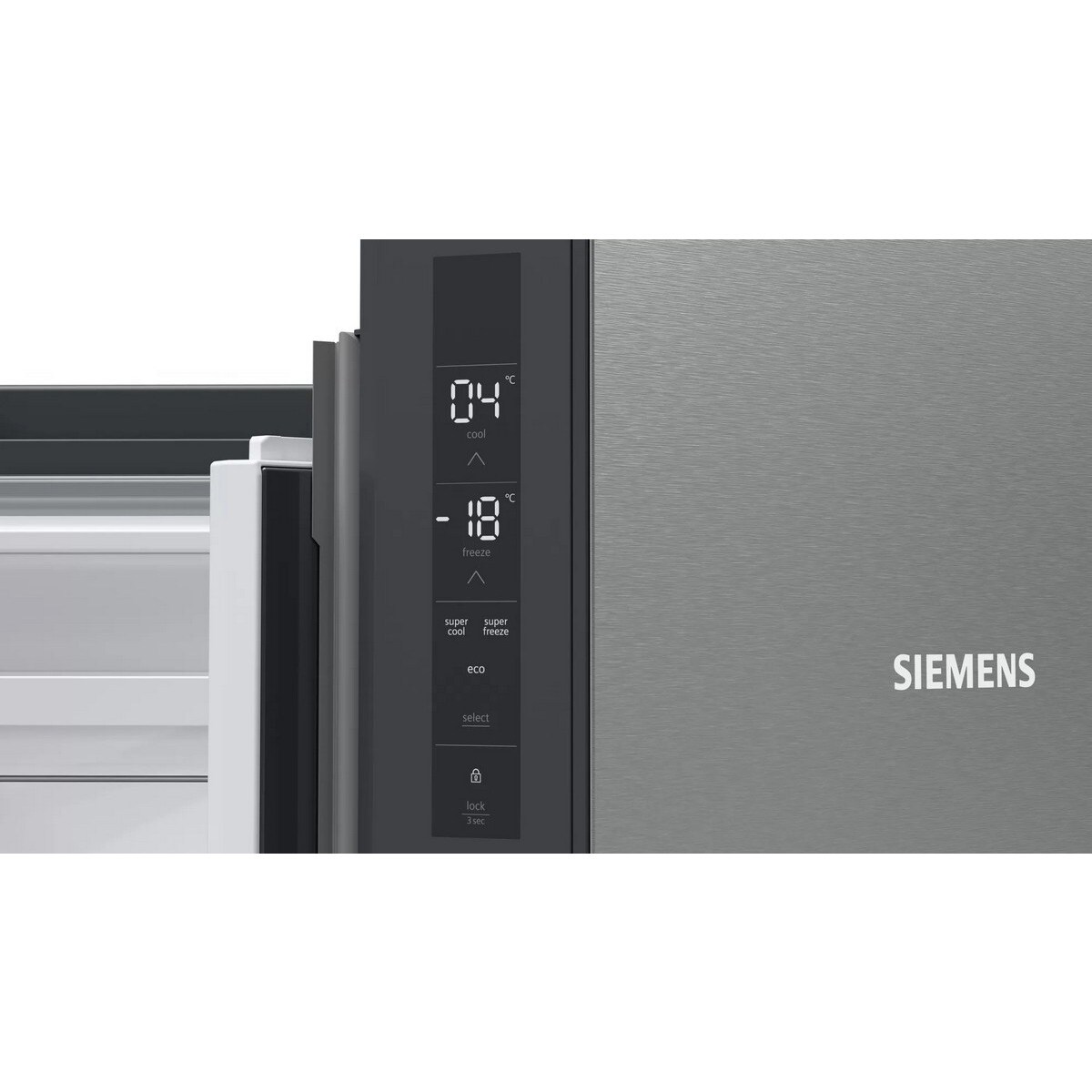 Frigorífico Americano Siemens de 4 Portas iQ300 KF96NVPEA No Frost French Door MultiDoor de 183 cm - Inox Easyclean Inox-2
