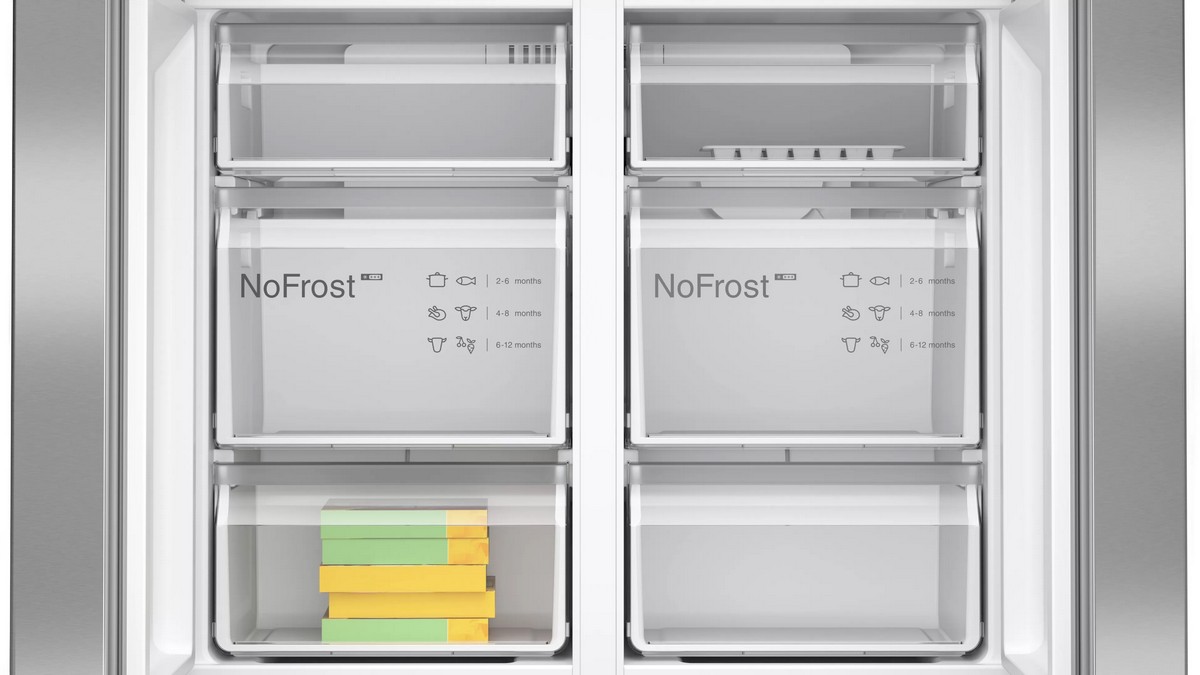 Frigorífico Americano Bosch de 4 Portas Série 6 KFN96APEA French Door e MultiDoor, Home Connect, VitaFresh Plus XXL e No Frost e de 183 cm - Inox Anti-dedadas Inox anti marcas-6