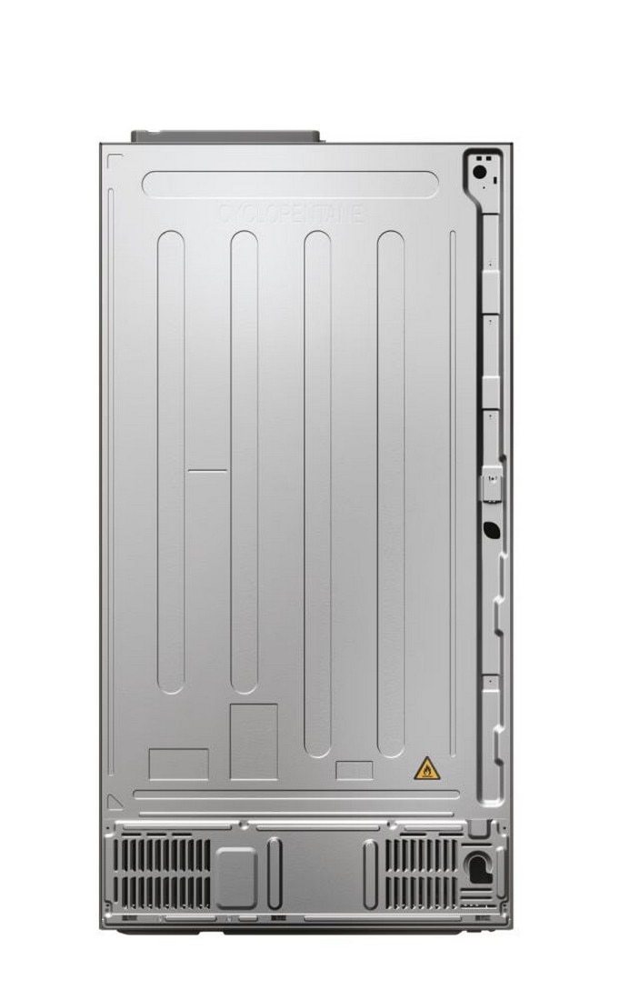 Frigorífico Americano Haier de 4 Portas HCR7918EIMB Cube 90 Series 7 No Frost de 177,5 cm - Preto Escovado Preto escovado-5