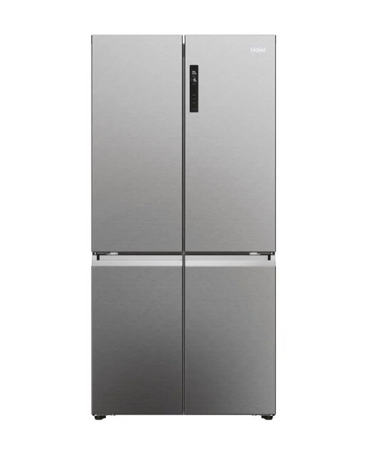 Imagem 0 de Frigorífico Americano Haier HCR5919ENMP Cube 90 Série 5 No Frost de 190 cm - Platinum Inox