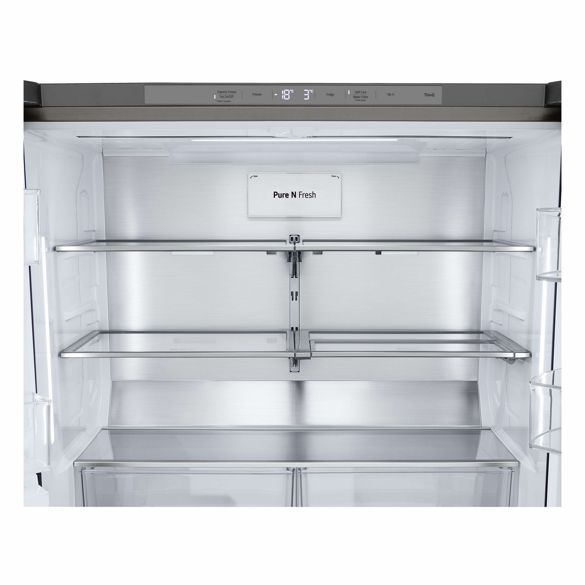 Frigorífico Americano LG GML960PYBE de 4 Portas No Frost com Dispensador e de 179,2 cm - Prime Silver Inox-8