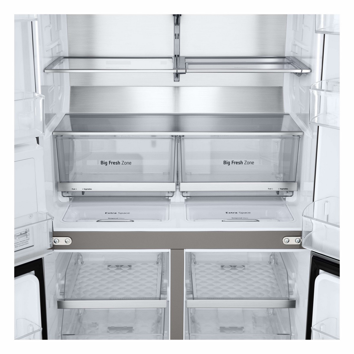 Frigorífico Americano LG GML960PYBE de 4 Portas No Frost com Dispensador e de 179,2 cm - Prime Silver Inox-9