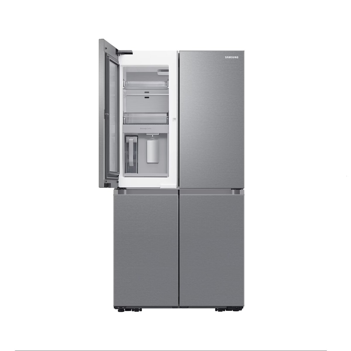 Frigorífico Americano Samsung de 4 Portas RF65DG960ESREF No Frost, Triple Cooling, Wi-Fi e App SmartThings com Dispensador e de 183 cm - Inox Aço-7