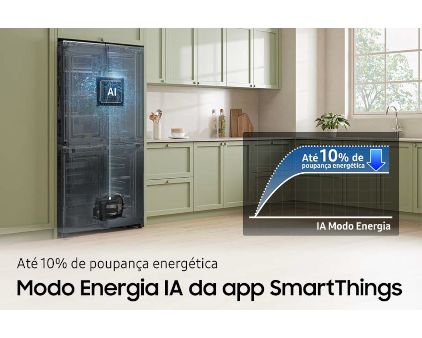 Frigorífico Americano Samsung de 4 Portas RF65DG960ESREF No Frost, Triple Cooling, Wi-Fi e App SmartThings com Dispensador e de 183 cm - Inox Aço-9