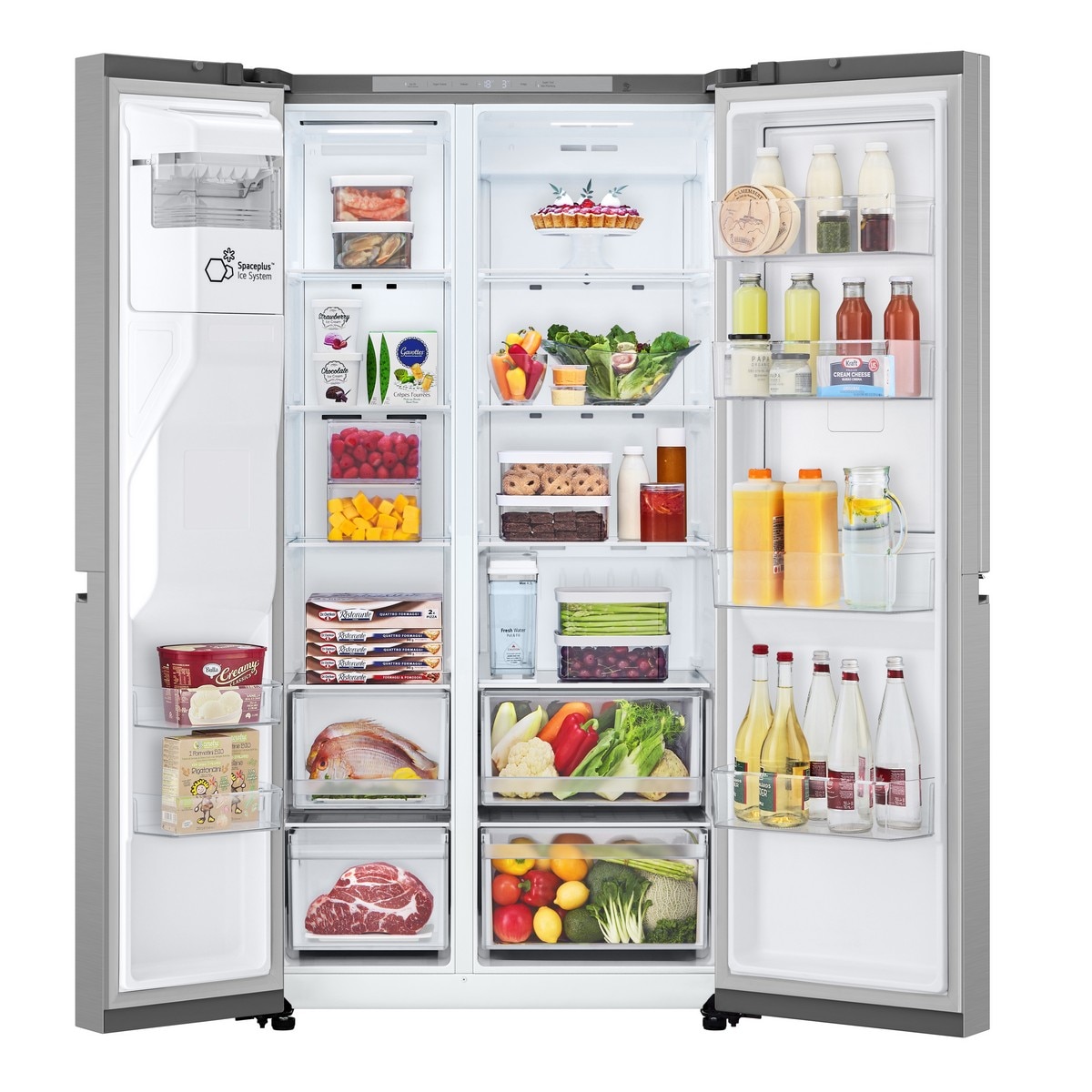 Frigorífico Americano LG GSJC41PYPE No Frost, Door-in-Door com Dispensador e de 179 cm - Prime Silver Inox-5