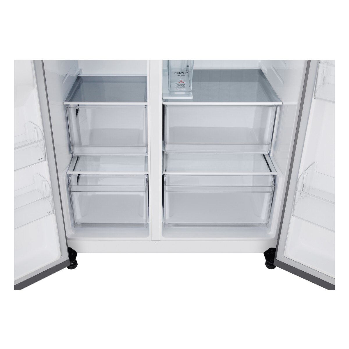 Frigorífico Americano LG GSJC41PYPE No Frost, Door-in-Door com Dispensador e de 179 cm - Prime Silver Inox-8