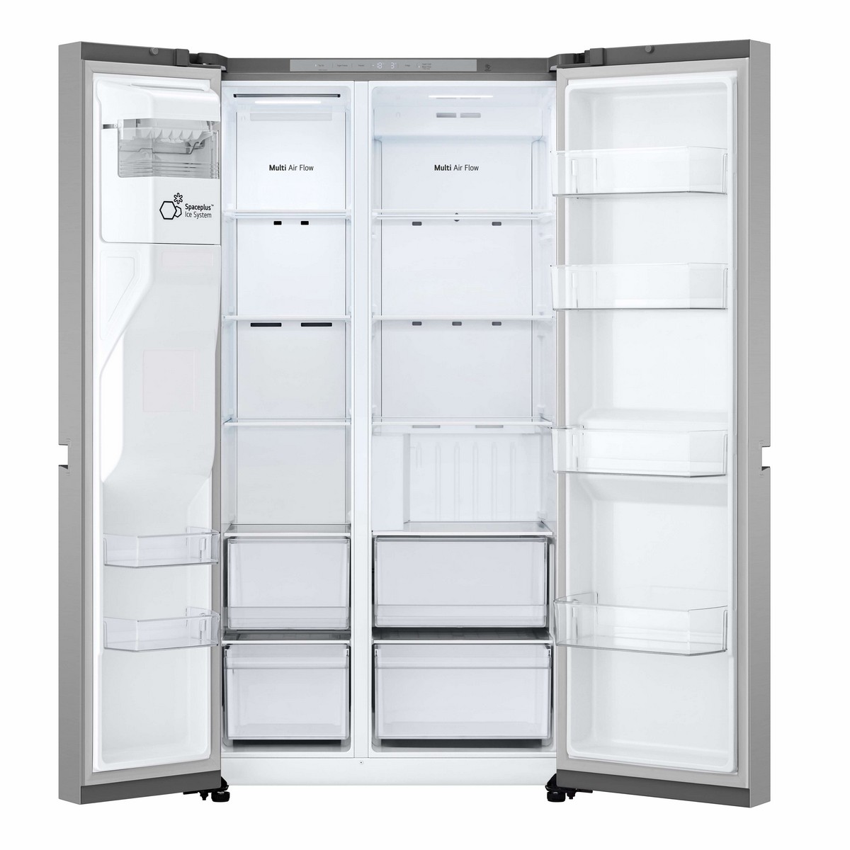 Frigorífico Americano LG GSLC40PYPE No Frost, Linear Cooling e MultiAirFlow e de 179 cm - Prime Silver Inox-2