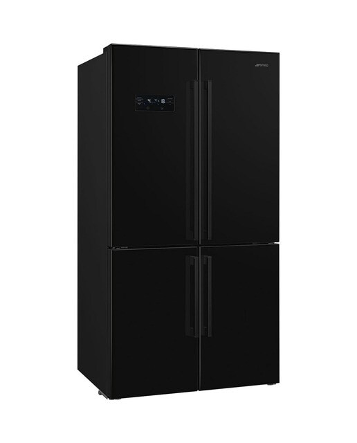 Imagem 0 de Frigorífico Americano Smeg Universal FQ60NDE de 4 Portas, Total No Frost e de 182 cm - Preto
