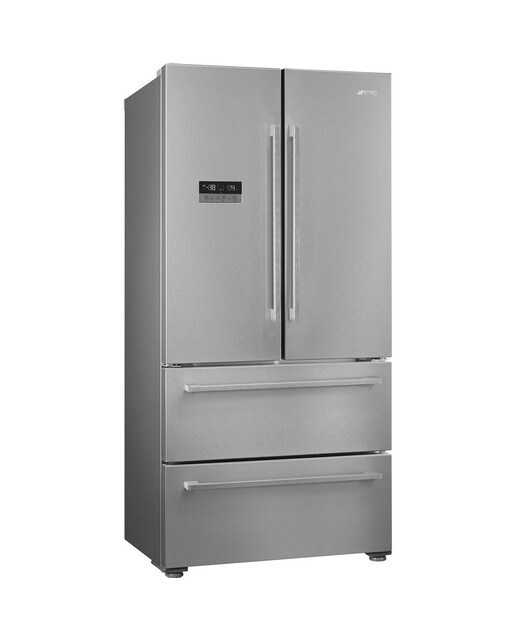 Frigorífico Americano Smeg Universal FQ55FXDE de 2 Portas e 2 Gavetas, No Frost e de 182,5 cm - Inox Inox-1