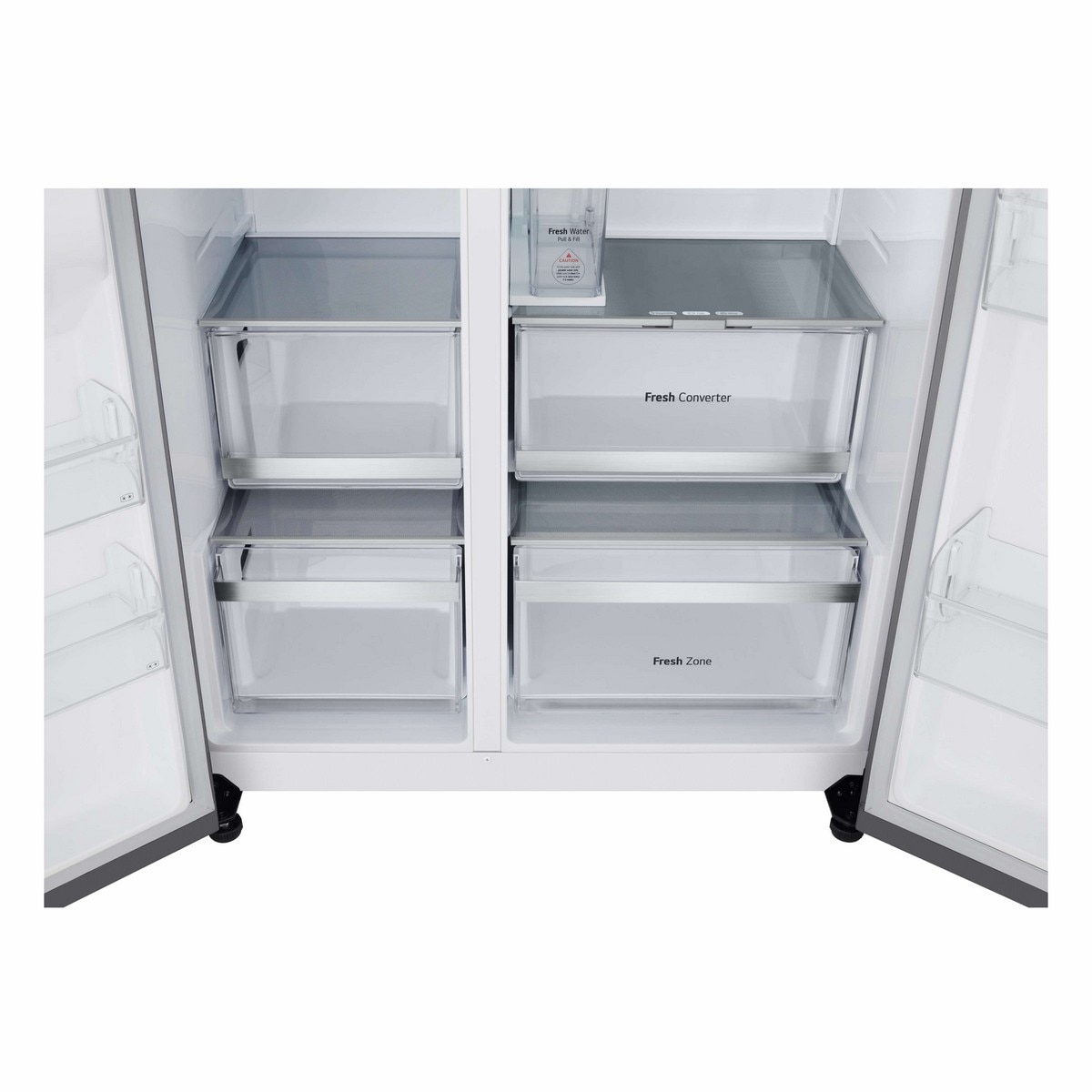 Frigorífico Americano LG GSLE81PYBD No Frost e de 179 cm - Prime Silver Silver-7