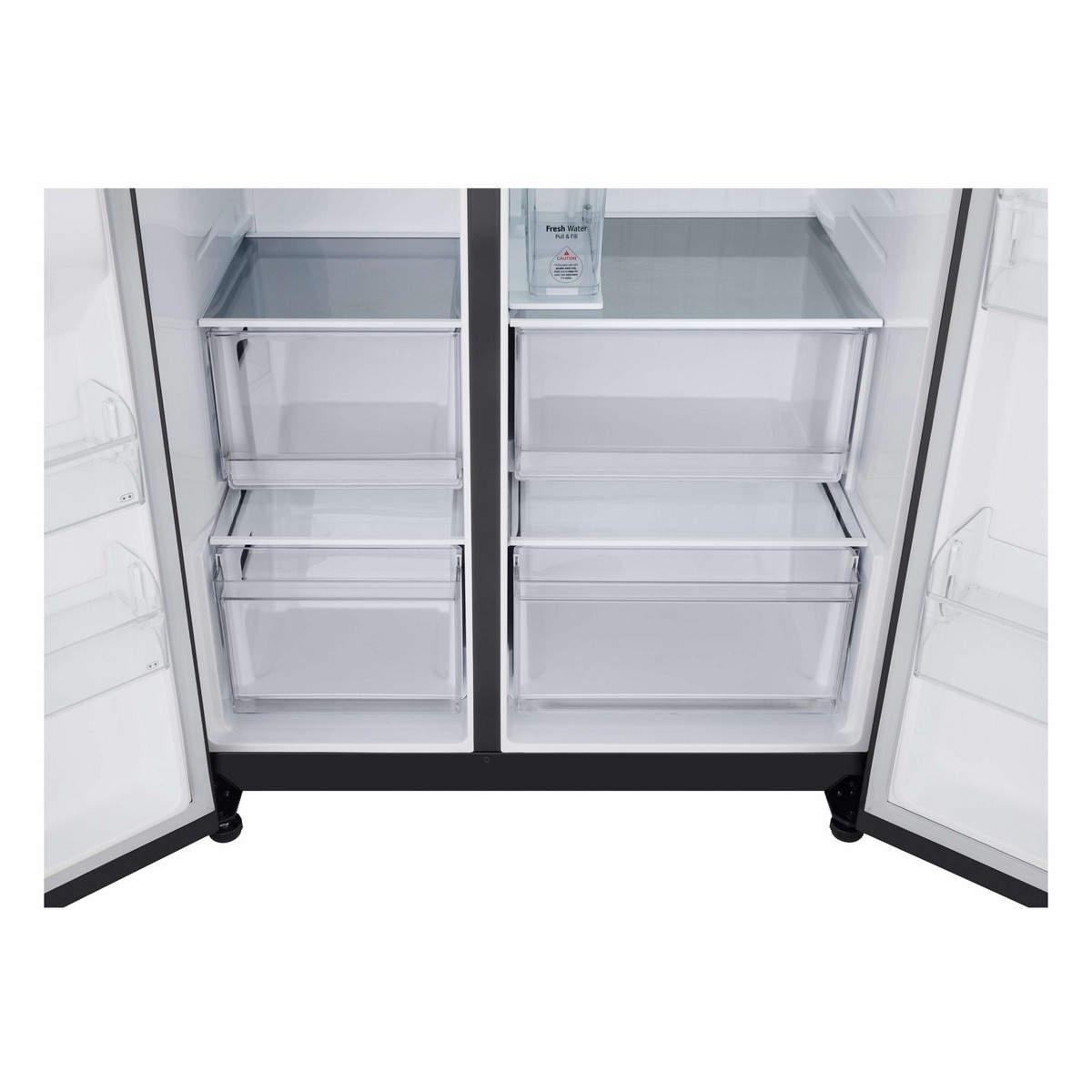 Frigorífico Americano LG GSLC41EPPE No Frost, Multi-Air Flow? e Congelador Door Cooling? e de 179 cm - Matte Black Preto mate-7
