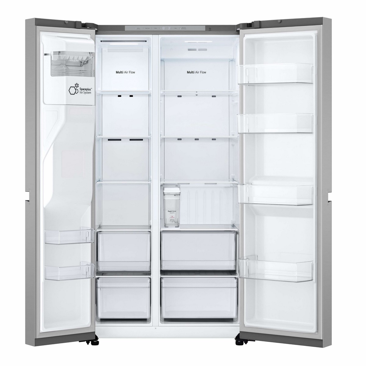 Frigorífico Americano LG GSLC41PYPE No Frost e de 179 cm - Prime Silver Silver-2