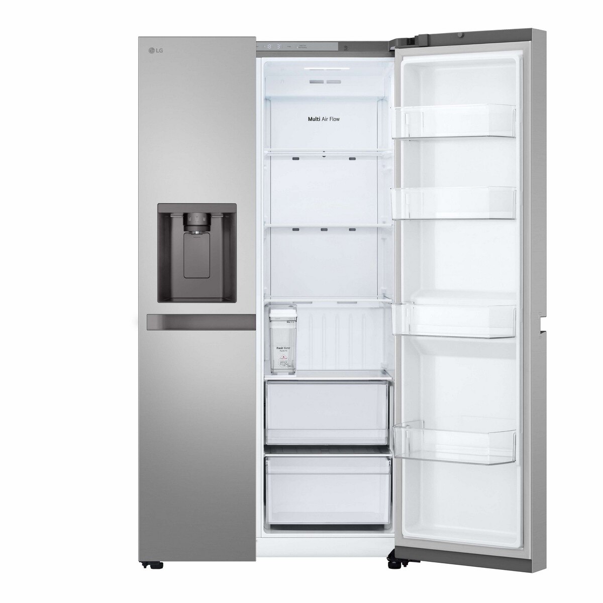 Frigorífico Americano LG GSLC41PYPE No Frost e de 179 cm - Prime Silver Silver-4