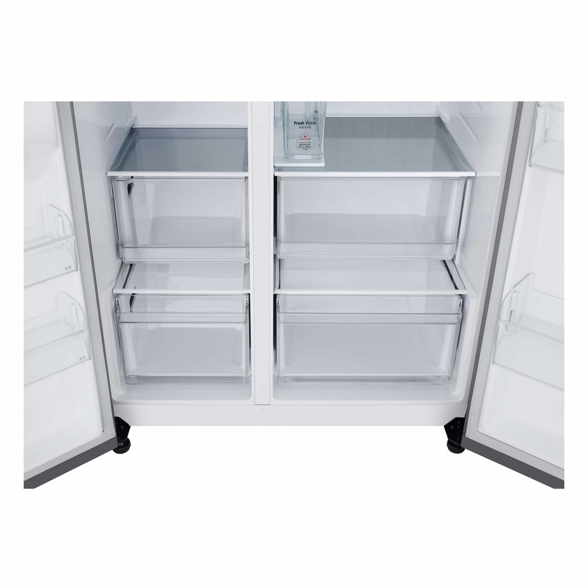 Frigorífico Americano LG GSLC41PYPE No Frost e de 179 cm - Prime Silver Silver-7