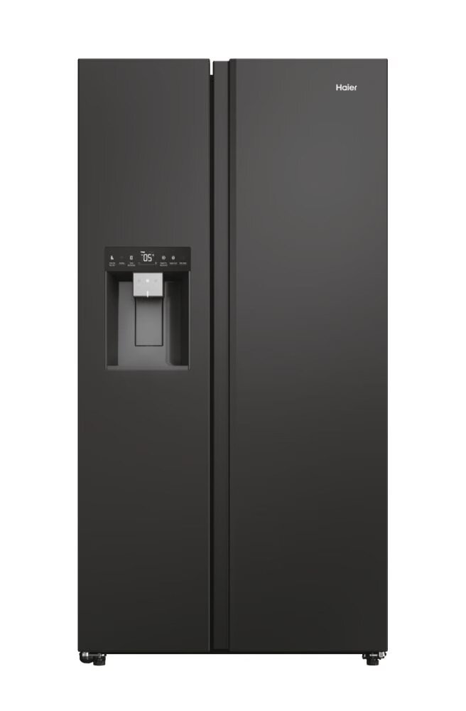 Frigorífico Americano Haier HSW59F18EIPT Side by Side SBS 90 Série 5 - Preto Ardósia Preto ardósia-1