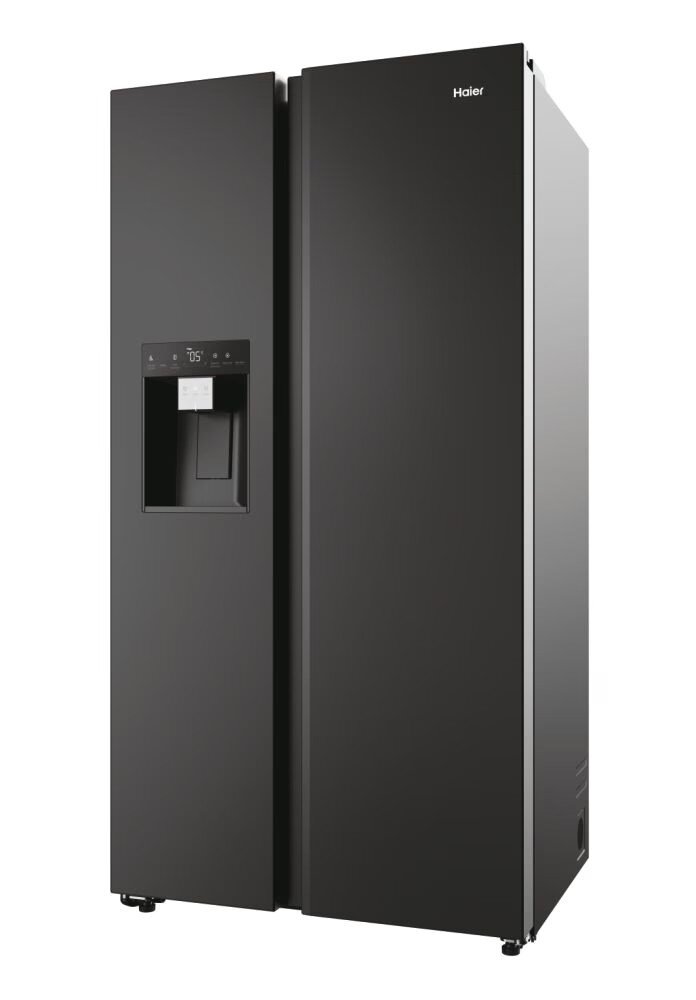 Frigorífico Americano Haier HSW59F18EIPT Side by Side SBS 90 Série 5 - Preto Ardósia Preto ardósia-4