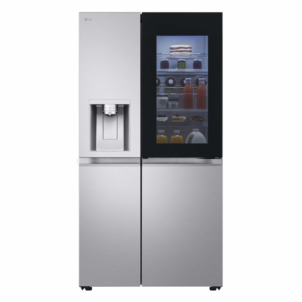 Frigorífico Americano LG GSXE91MBAD No Frost, Door in Door? e de 179 cm - Metal Sorbet 2