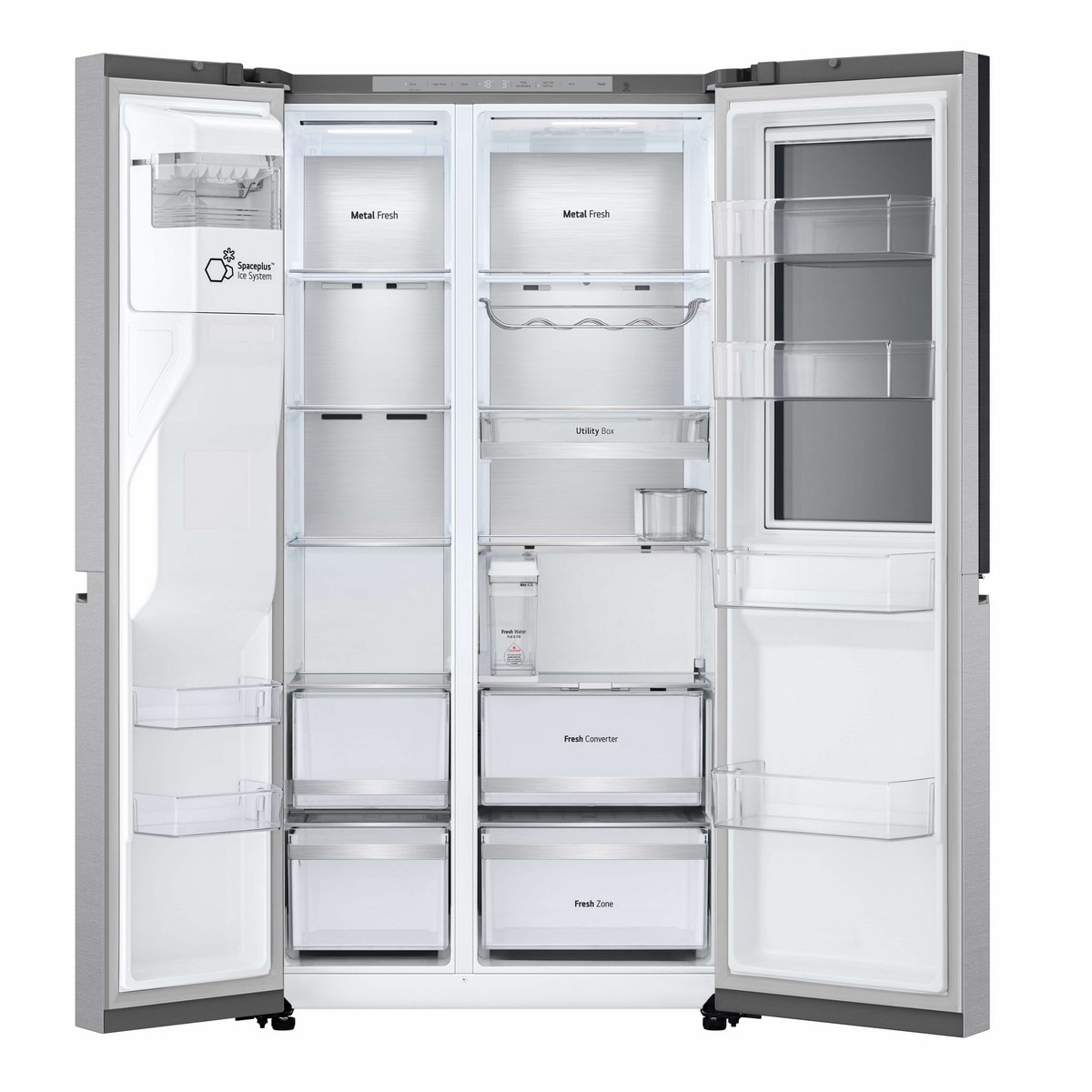 Frigorífico Americano LG GSXE91MBAD No Frost, Door in Door? e de 179 cm - Metal Sorbet 7