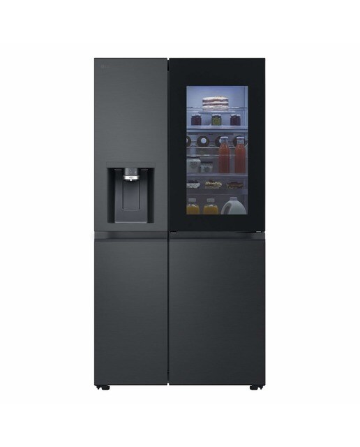 Imagem 0 de Frigorífico Americano LG GSXE90EVDD Side by Side, No Frost, Compressor Smart Inverter e de 179 cm - Essence Black
