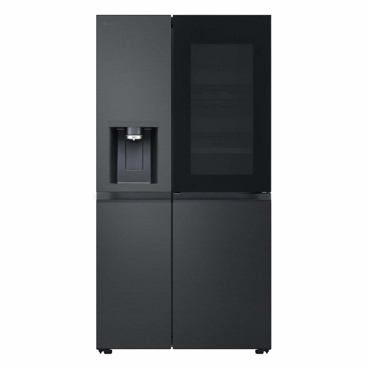 Frigorífico Americano LG GSXE90EVDD Side by Side, No Frost, Compressor Smart Inverter e de 179 cm - Essence Black Preto-2