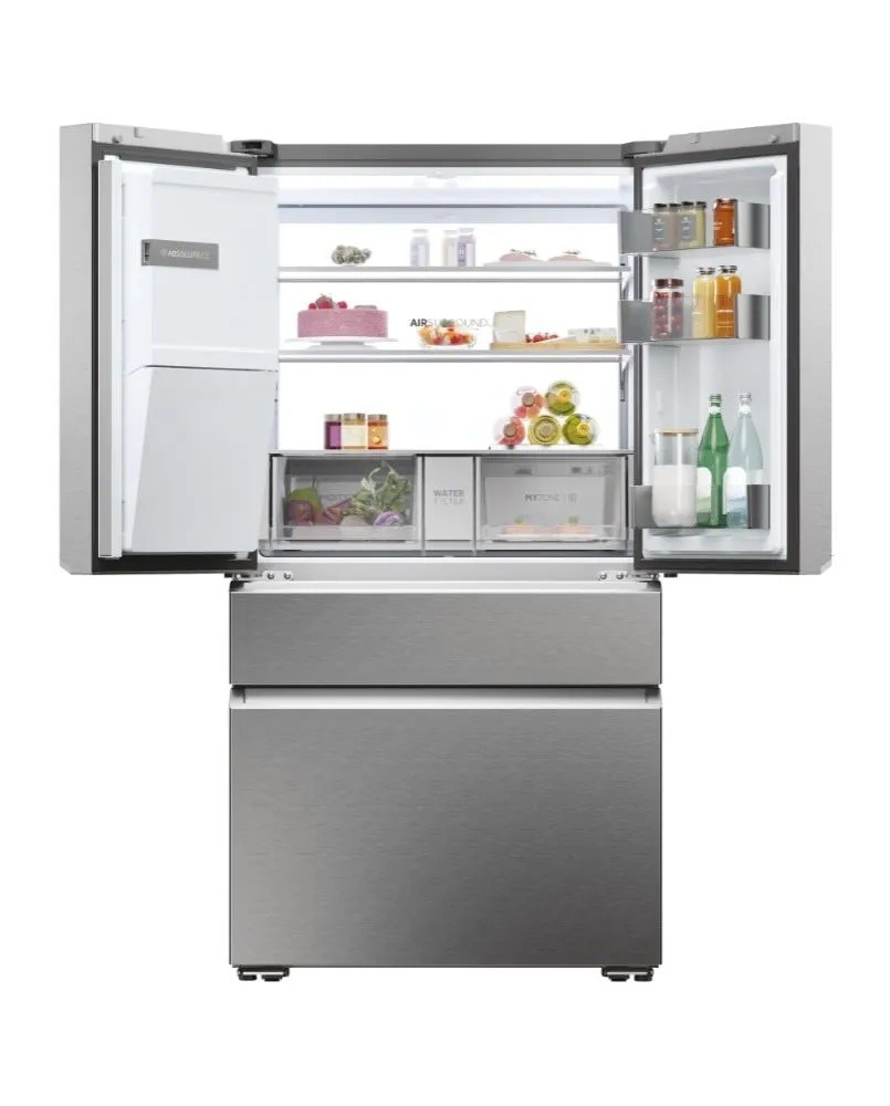 Frigorífico Americano Haier HFW7918EIMP de 4 Portas, No Frost e de 177,5 cm - Platinum Inox Inox-2
