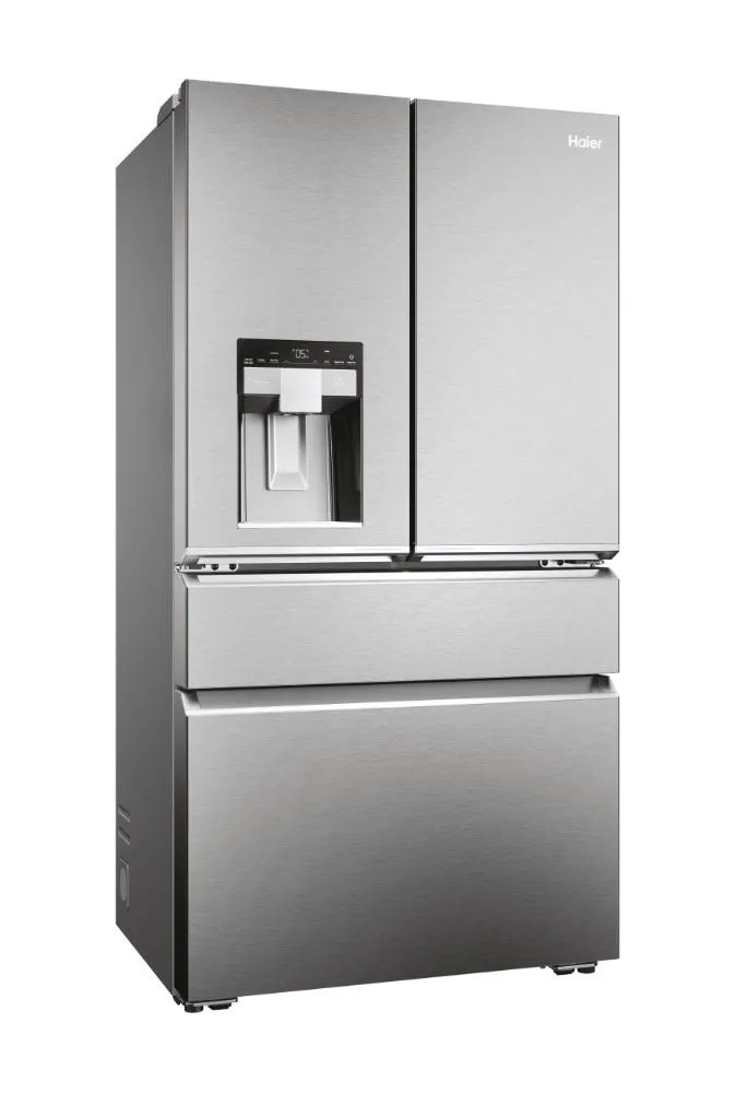 Frigorífico Americano Haier HFW7918EIMP de 4 Portas, No Frost e de 177,5 cm - Platinum Inox Inox-4