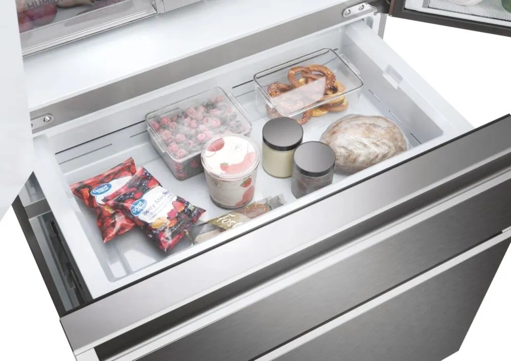 Frigorífico Americano Haier HFW7918EIMP de 4 Portas, No Frost e de 177,5 cm - Platinum Inox Inox-6