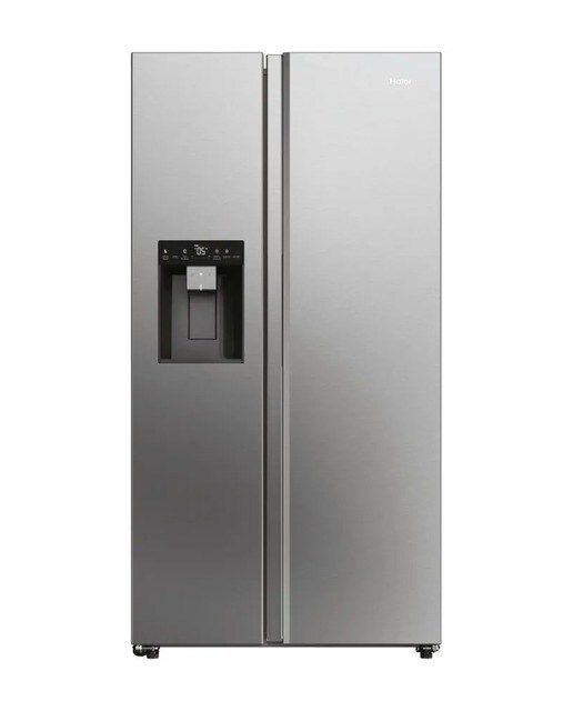 Imagem 0 de Frigorífico Side by Side Haier SBS 90 Série 7 HSW79F18CIMM No Frost e de 177,5 cm - Platinum Inox
