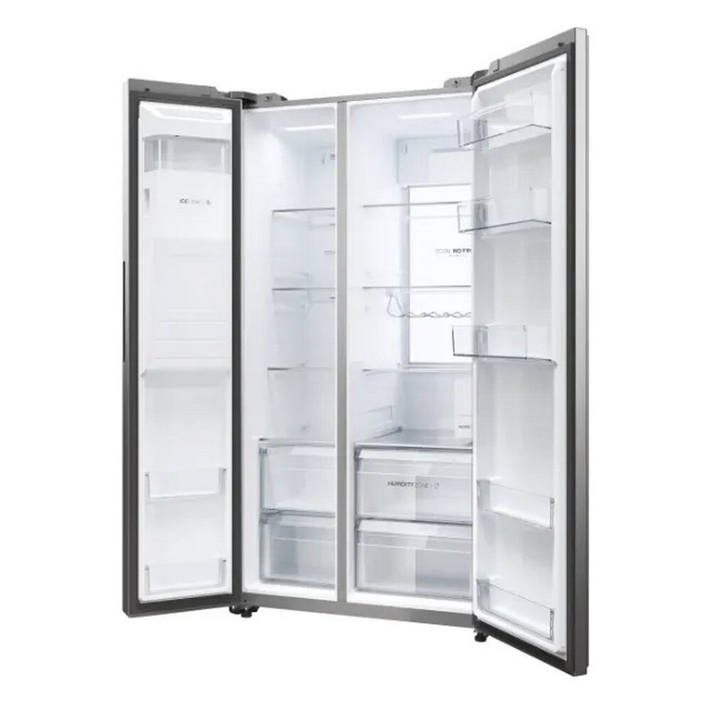 Frigorífico Side by Side Haier SBS 90 Série 7 HSW79F18CIMM No Frost e de 177,5 cm - Platinum Inox Inox-5
