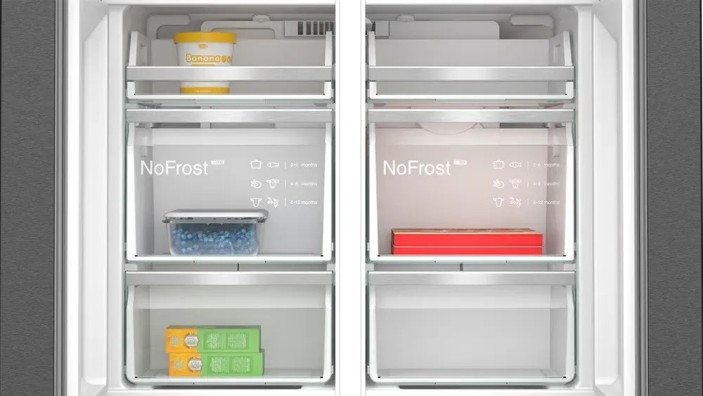 Frigorífico Americano Siemens iQ500 KF96DAXEA Total NoFrost, French Door, multi door, com Dispensador e de 183 cm - Black Inox Inox anti marcas-6