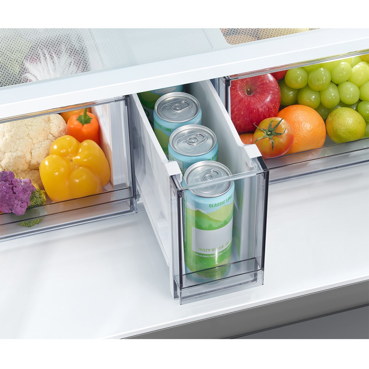 Frigorífico Americano Samsung de 4 Portas RF59C70TES9/ES No Frost, All Around Cooling, Wi-Fi e App SmartThings, de 177,9 cm - Inox Inox-6