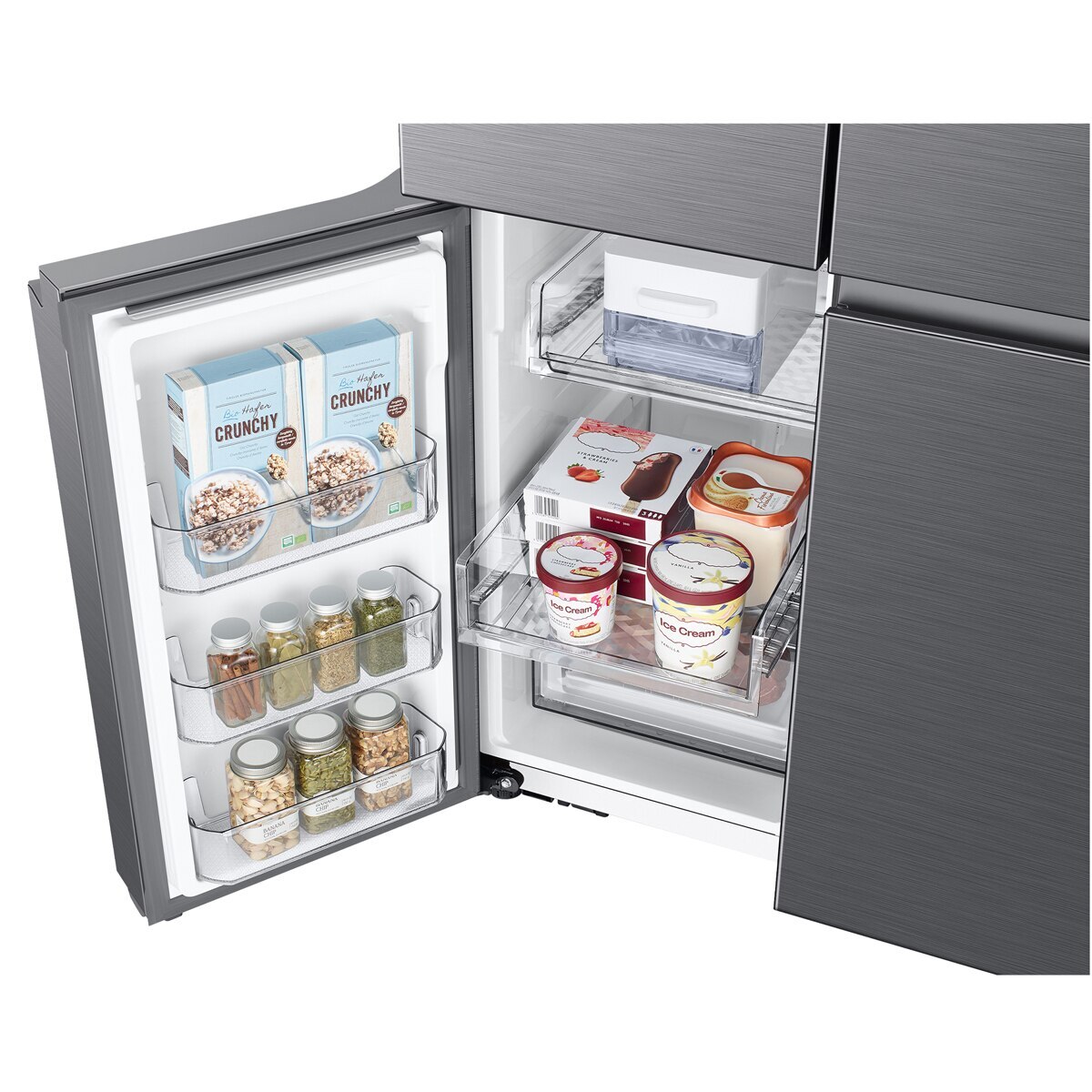 Frigorífico Americano Samsung de 4 Portas RF59C70TES9/ES No Frost, All Around Cooling, Wi-Fi e App SmartThings, de 177,9 cm - Inox Inox-8