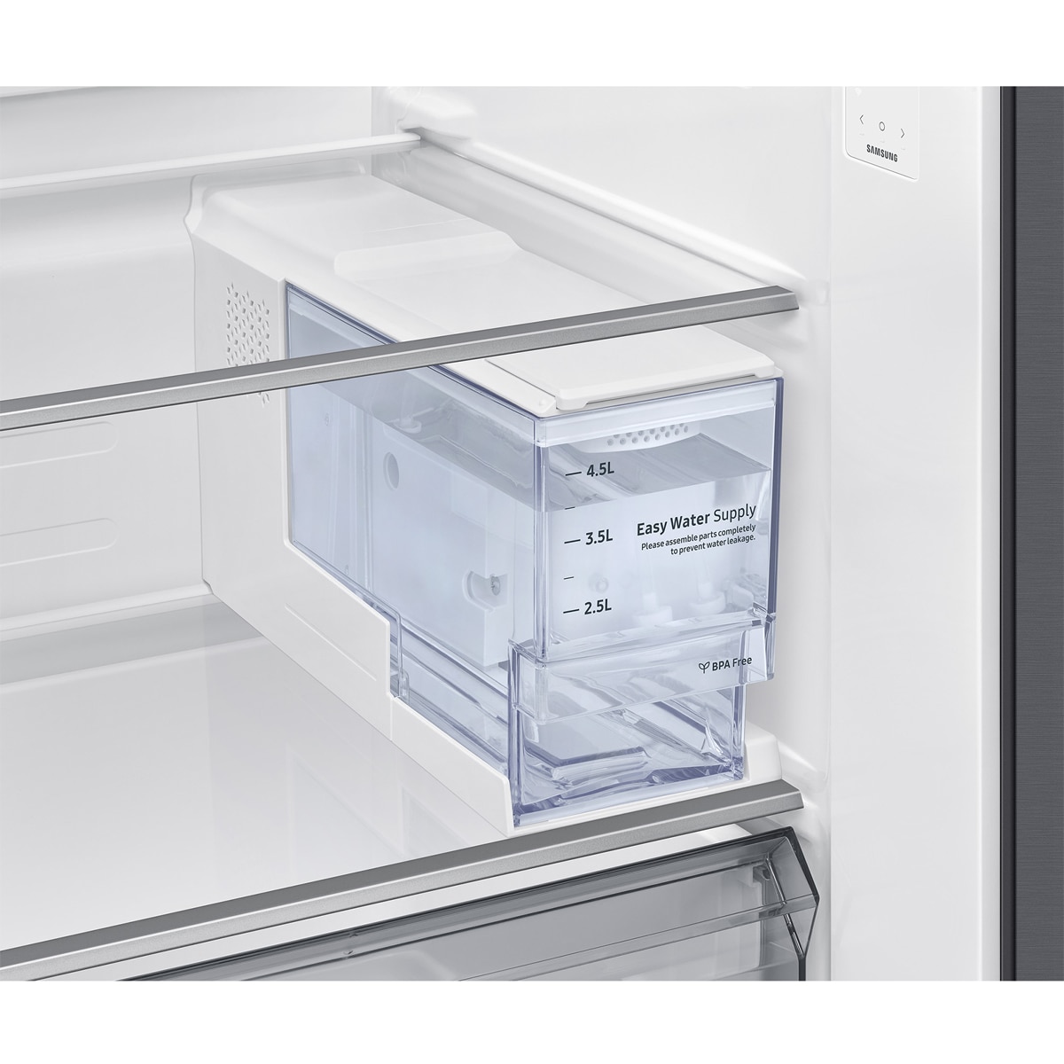 Frigorífico Americano Samsung RS70F65KDTEF No Frost, All Around Cooling, Wi-Fi e App SmartThings de 640L e 178,4 cm - Inox Inox-7