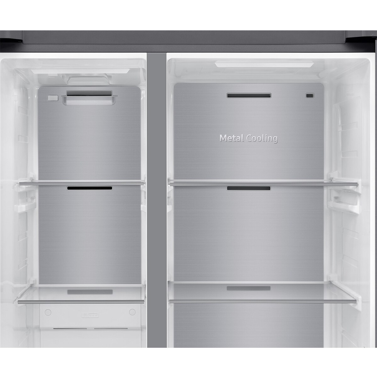 Frigorífico Americano Samsung RS70F64KDTEF No Frost, All Around Cooling, Wi-Fi e App SmartThings de 640L e 178,4 cm - Inox Inox-7