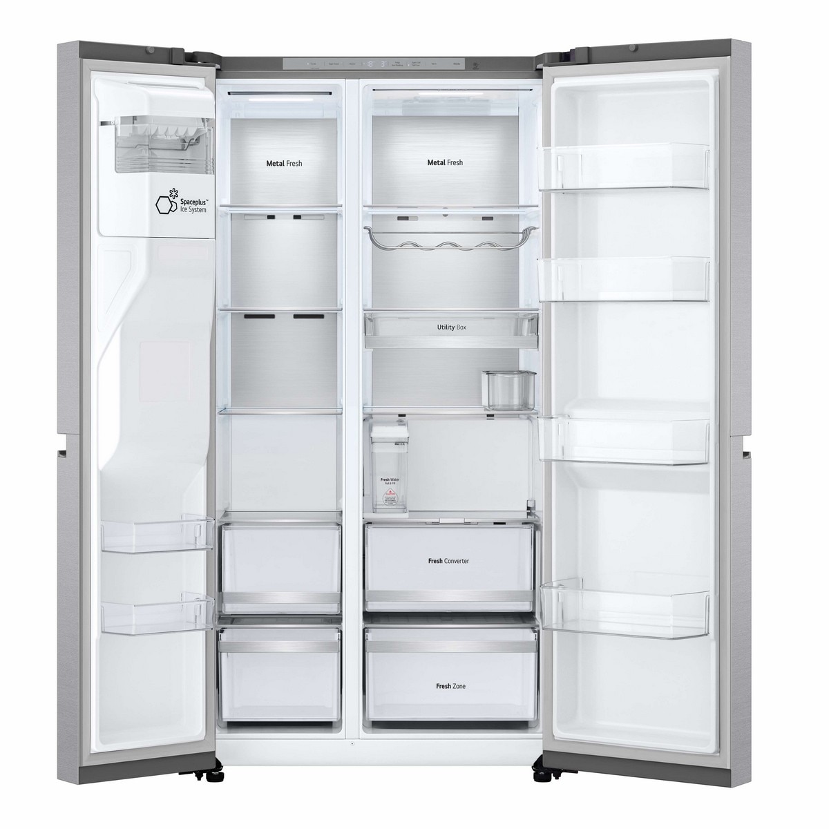 Frigorífico Americano LG Serie 900 GSLE91MBAB No Frost, DoorCooling, Smart Inverter e de 179 cm - Metal Sorbet Aço Antimarcas-3
